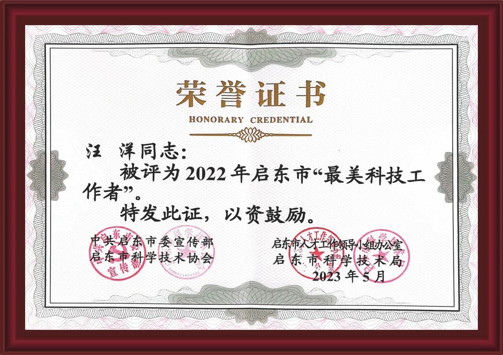 Certificate of Merit